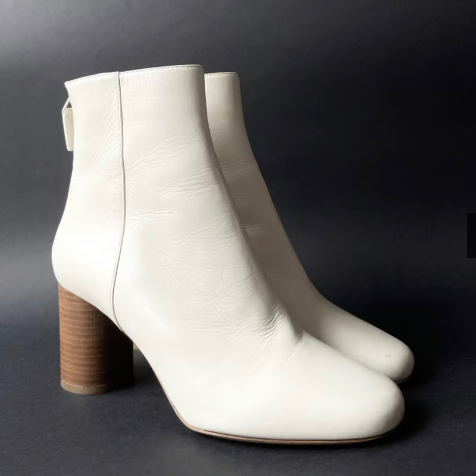 Sandro Leather Ankle Boots